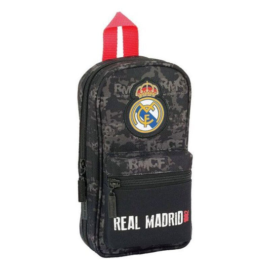 Backpack Pencil Case Real Madrid C.F. Black