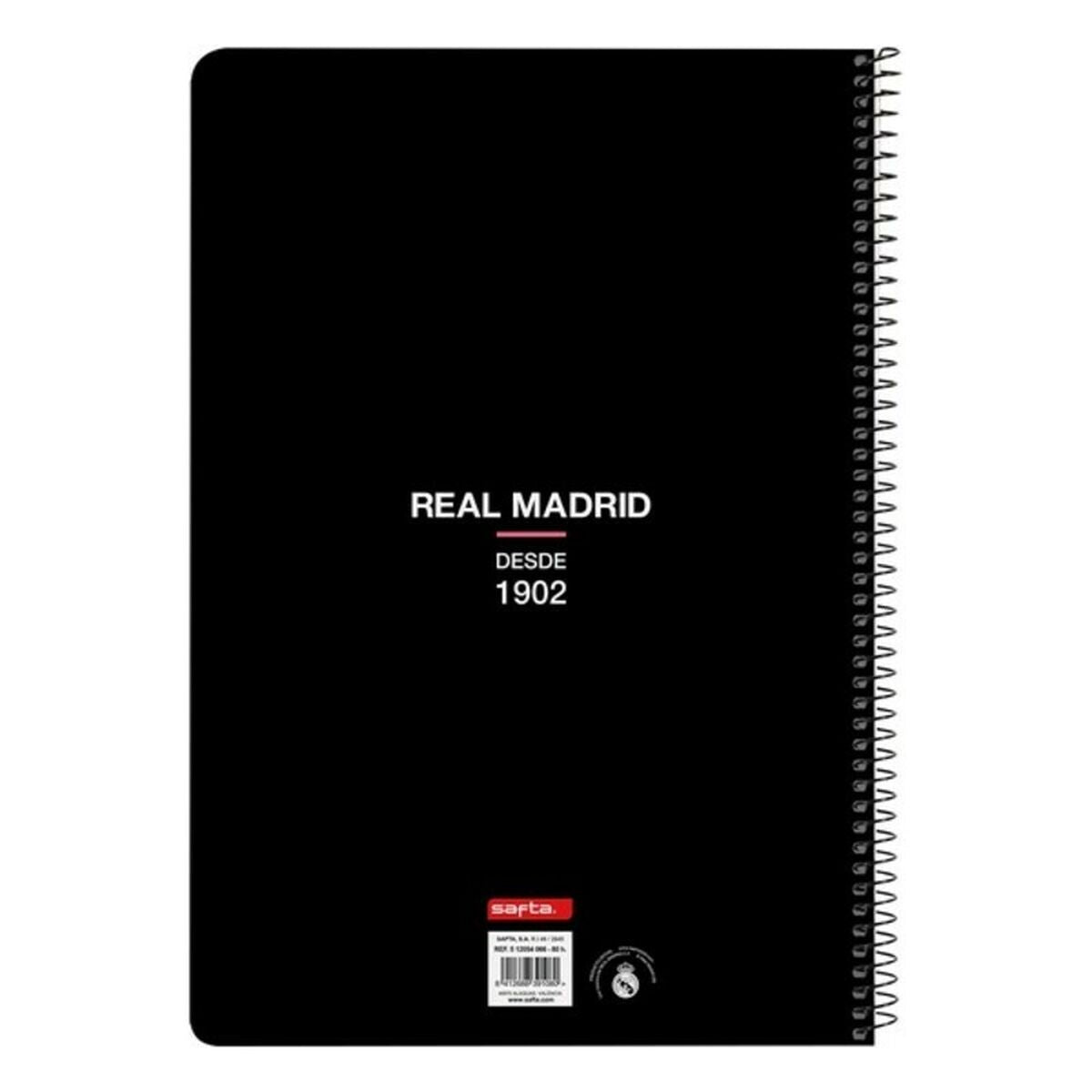 Book of Rings Real Madrid C.F. M066 Black White A4