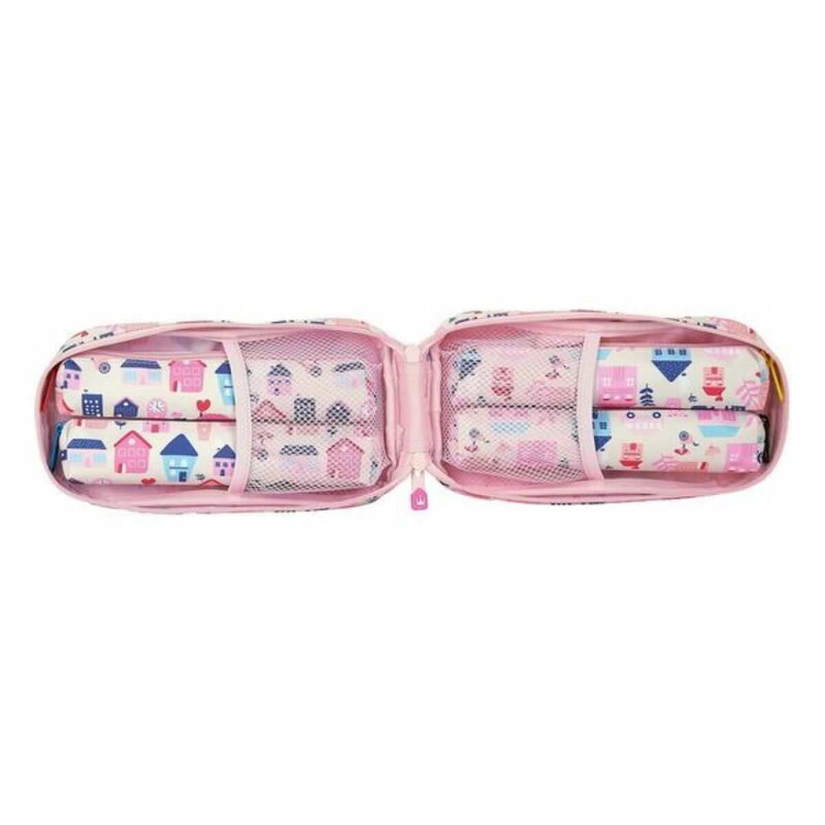 Backpack Pencil Case Glow Lab Welcome Home Pink