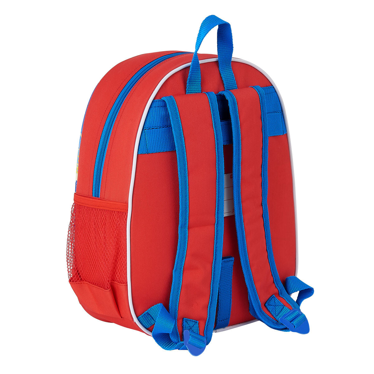 3D Child bag Spiderman Red Blue (27 x 32 x 10 cm)