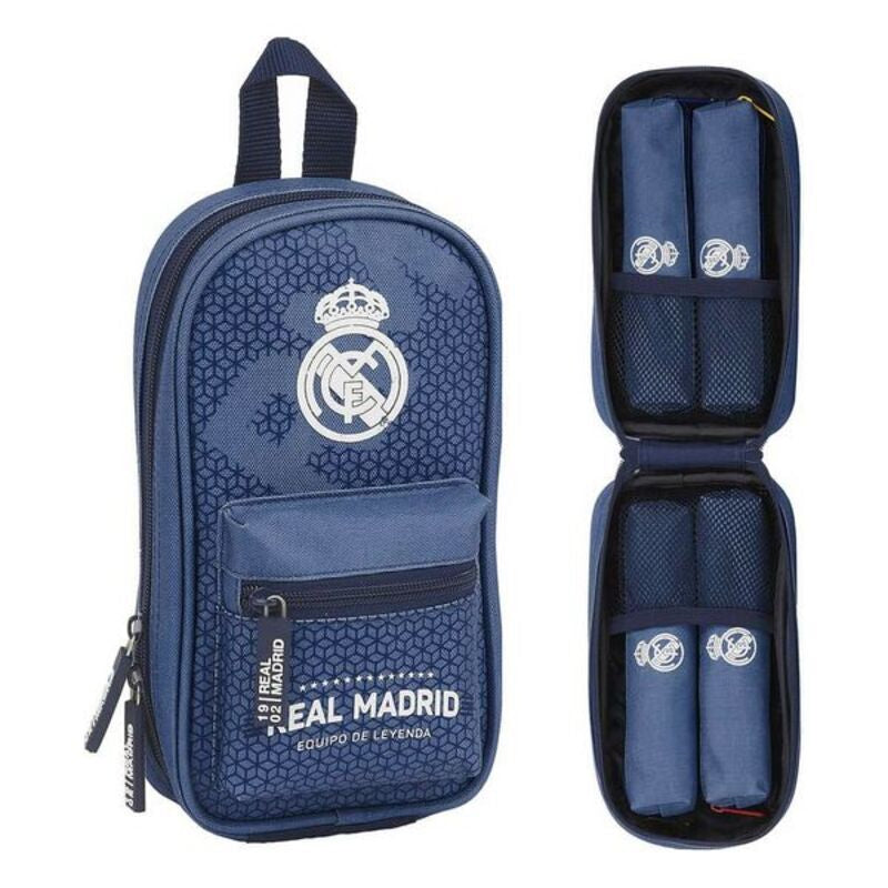 Backpack Pencil Case Real Madrid C.F. Leyenda Blue