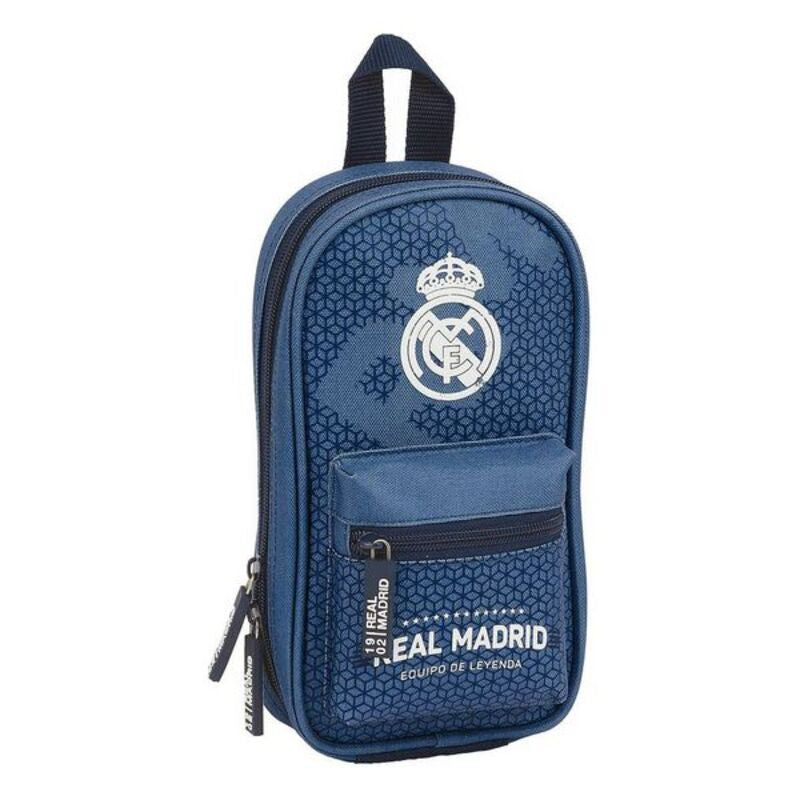 Backpack Pencil Case Real Madrid C.F. Leyenda Blue