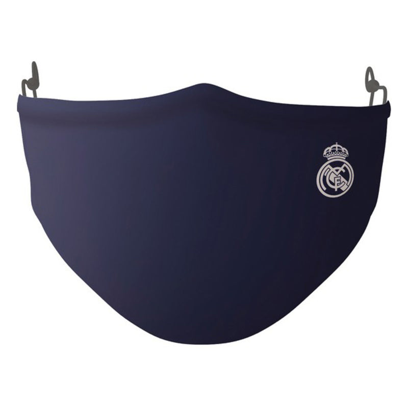 Hygienic Reusable Fabric Mask Real Madrid C.F. Children's Blue