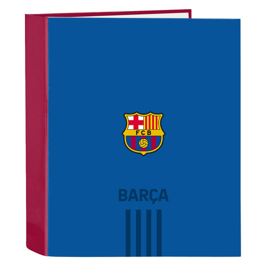 Ring binder F.C. Barcelona Maroon Navy Blue A4 (27 x 33 x 6 cm)