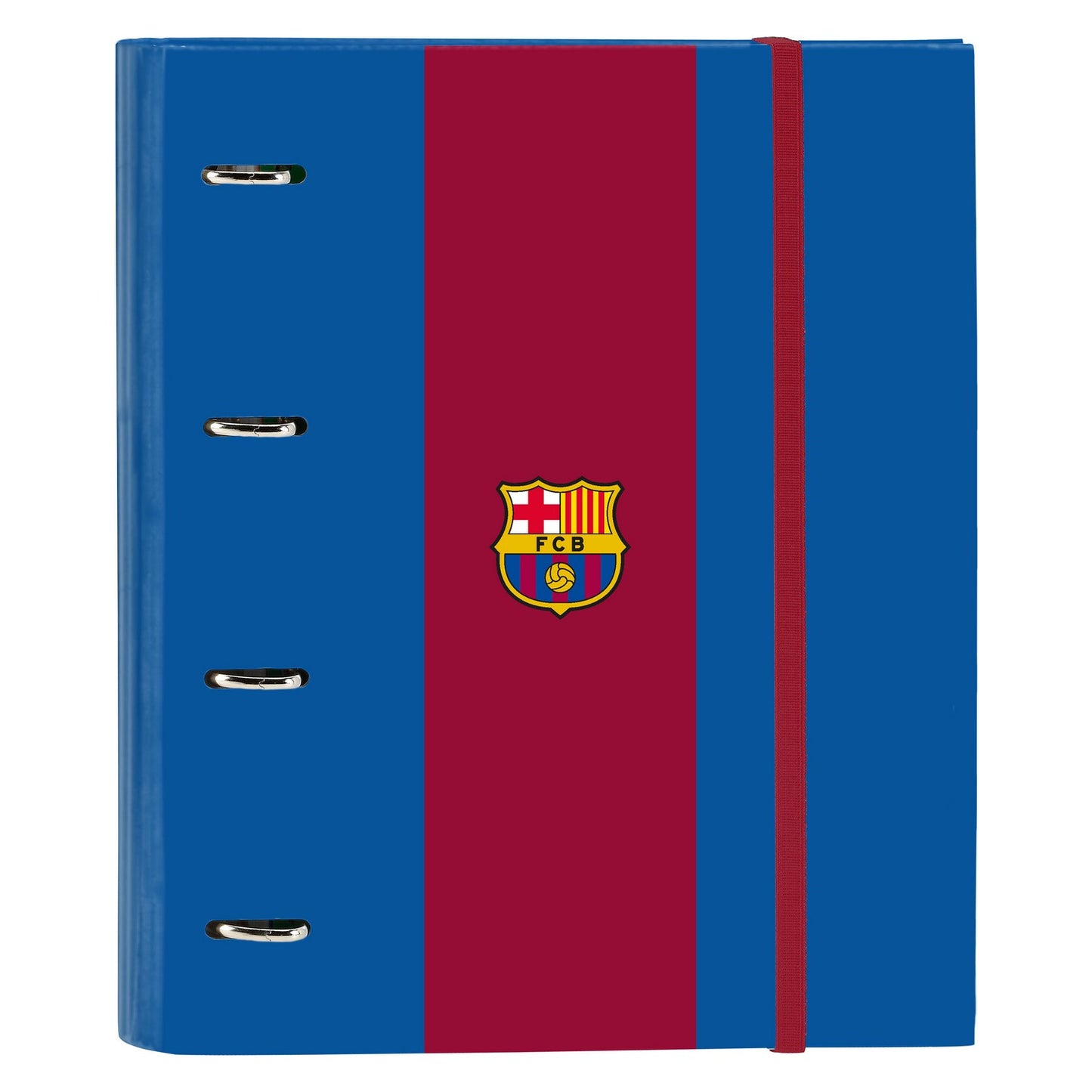 Ring binder F.C. Barcelona M666 A4 Maroon Navy Blue (27 x 32 x 3.5 cm)