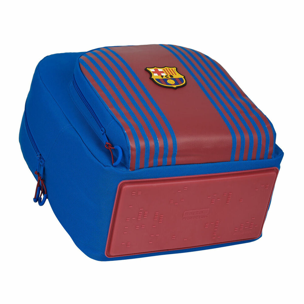 School Bag F.C. Barcelona Maroon Navy Blue