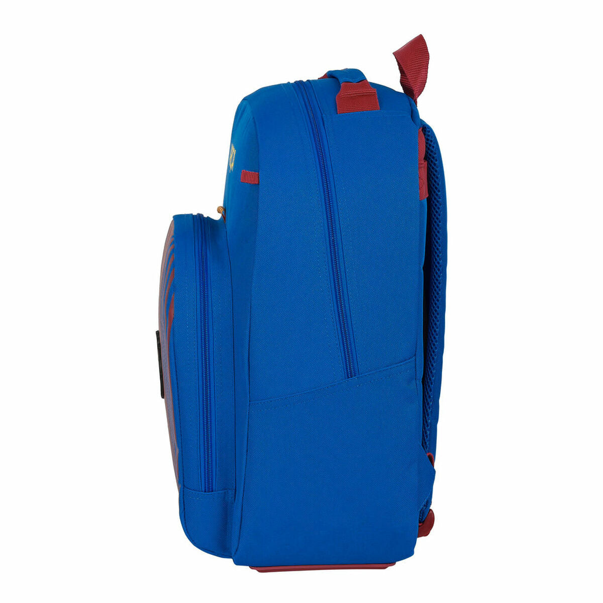 School Bag F.C. Barcelona Maroon Navy Blue