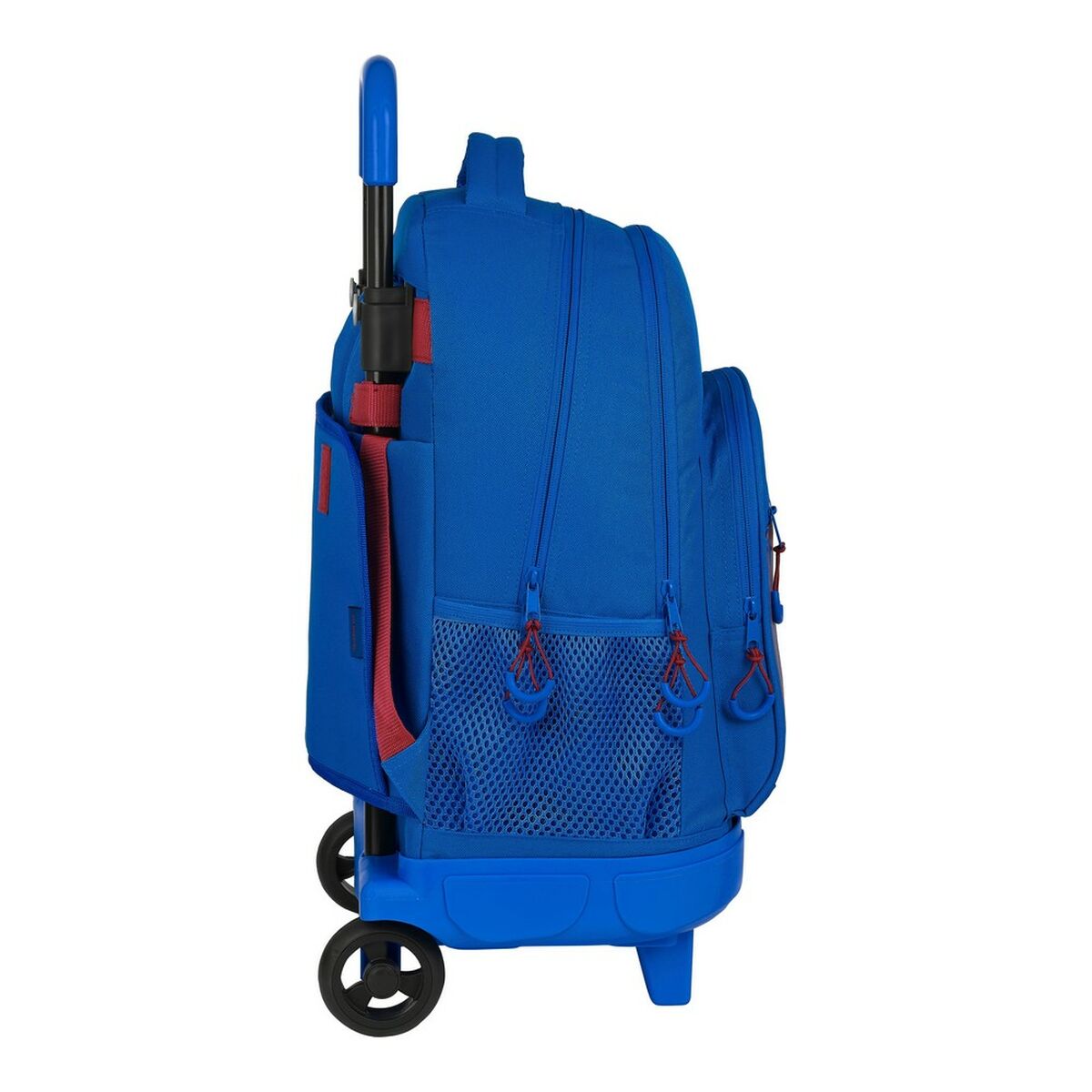 School Rucksack with Wheels F.C. Barcelona M918 Maroon Navy Blue (33 x 45 x 22 cm) (33 x 45 x 22 cn)