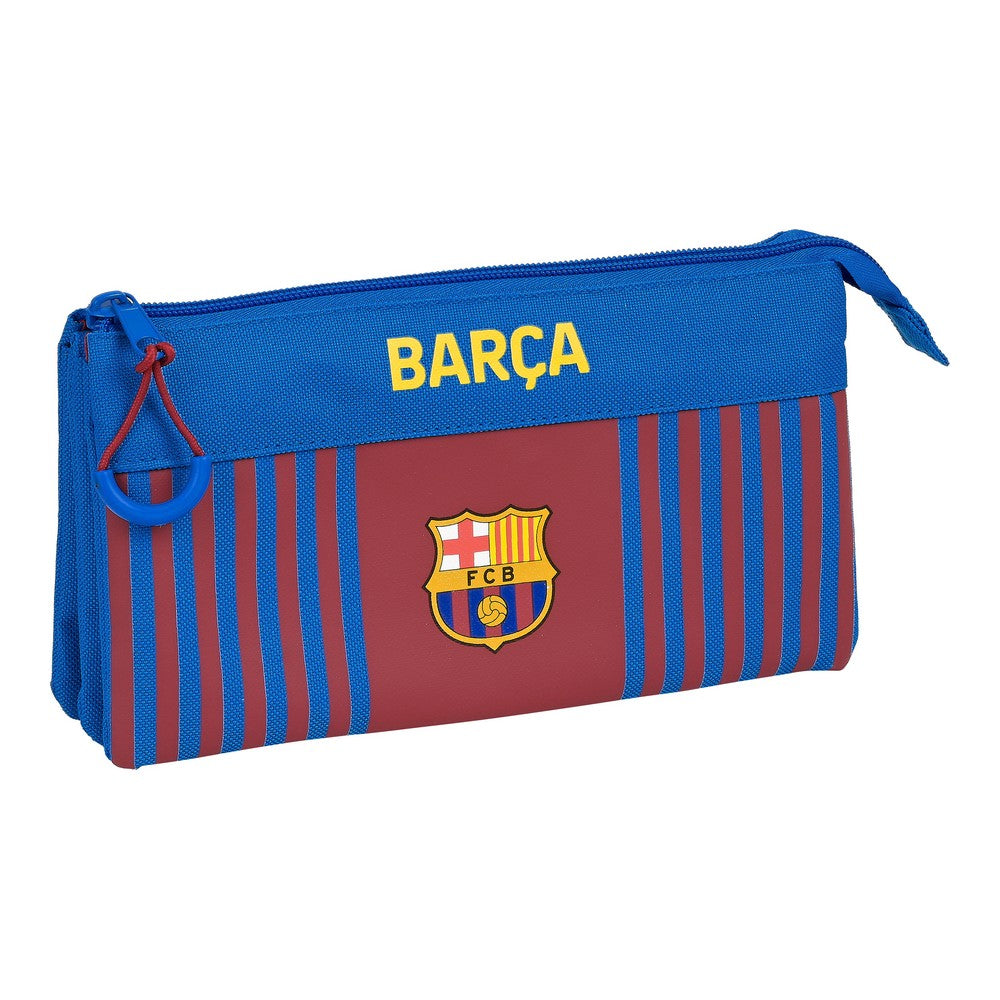 Triple Carry-all F.C. Barcelona Maroon Navy Blue