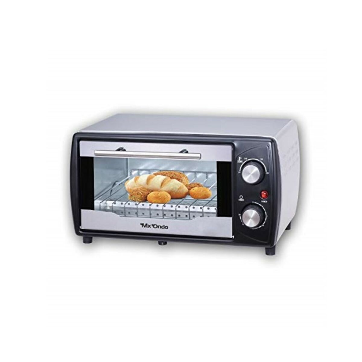 Mini Electric Oven Mx Onda MXHC2159 9 L 1000W Stainless steel