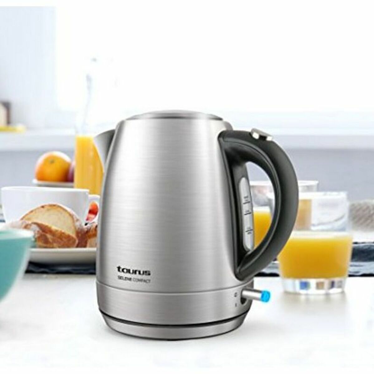 Kettle Taurus SELENE COMPACT 1 L 2200W Stainless steel (1 L)