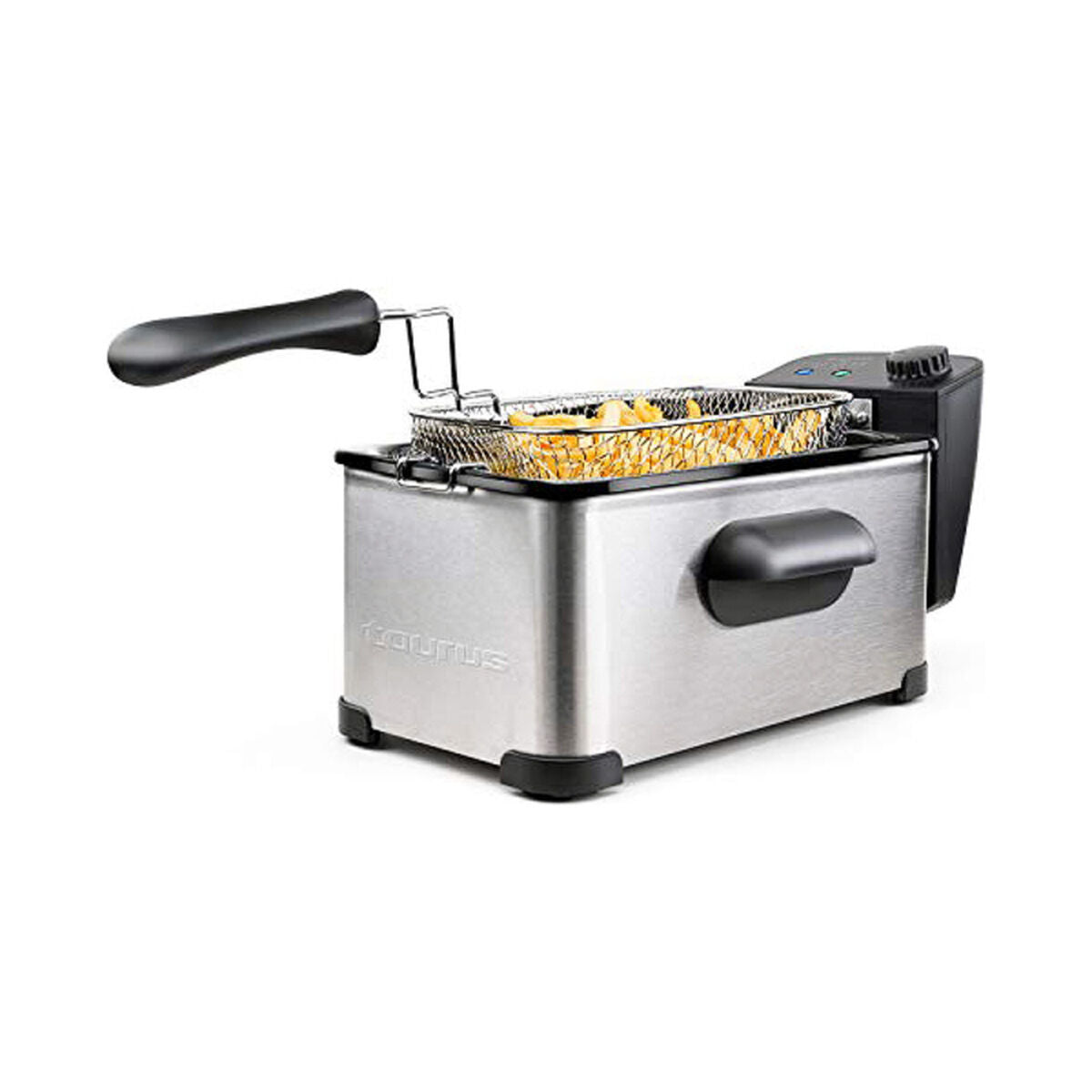 Deep-fat Fryer Taurus FRY3 2000W Silver Black 3 L