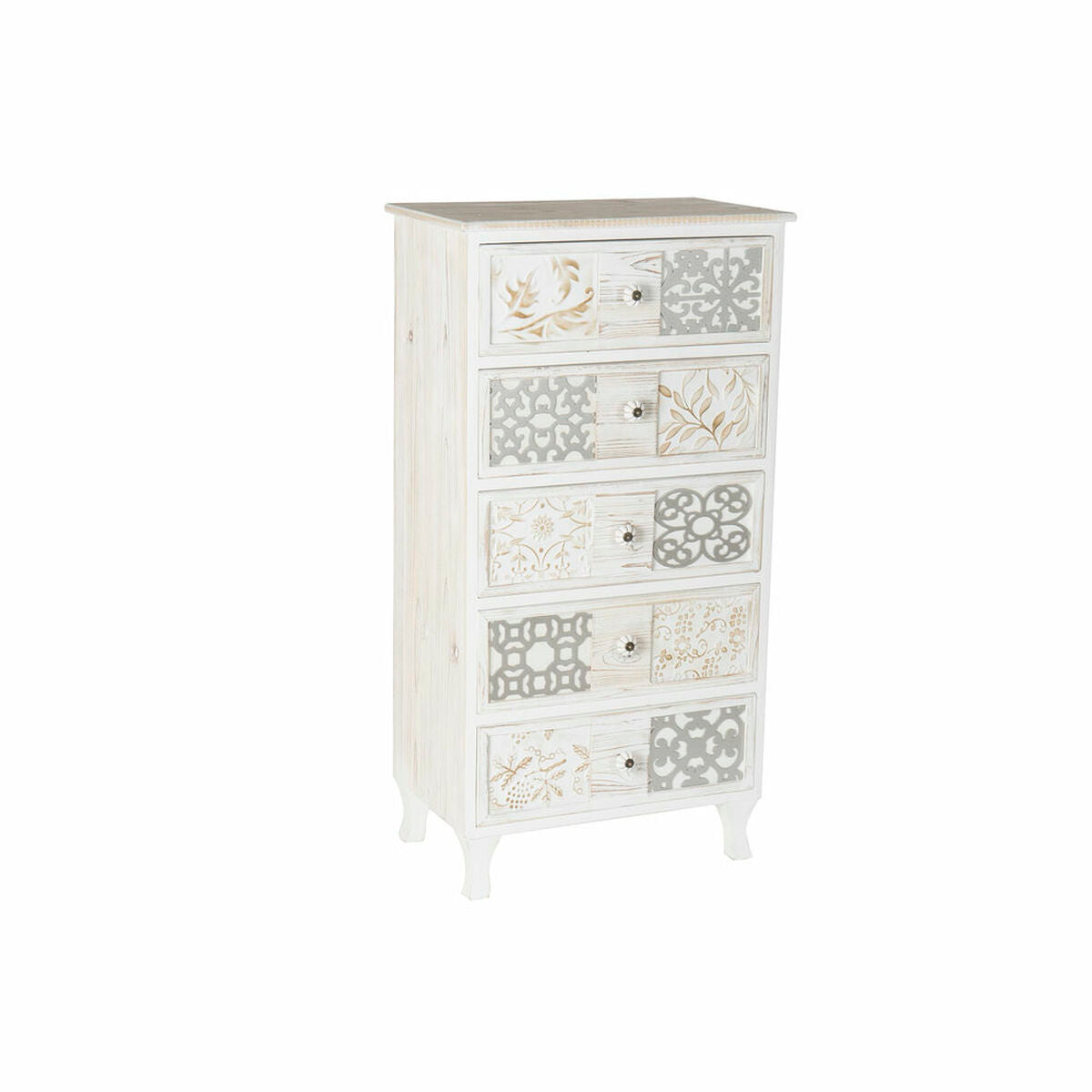 Chest of drawers DKD Home Decor Wood (56.5 x 34.3 x 109 cm)