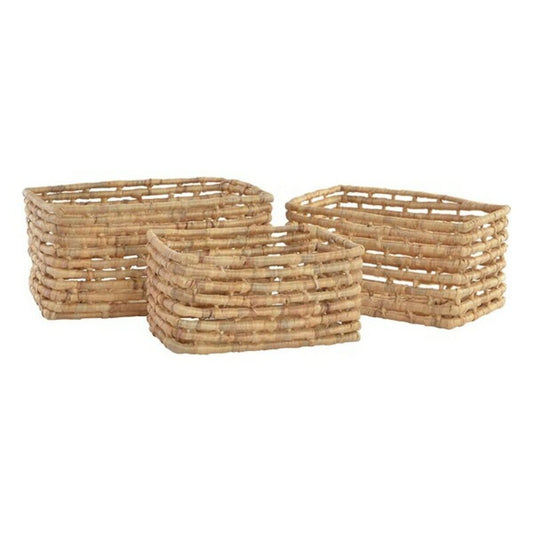 Basket DKD Home Decor Hochimin Fibre