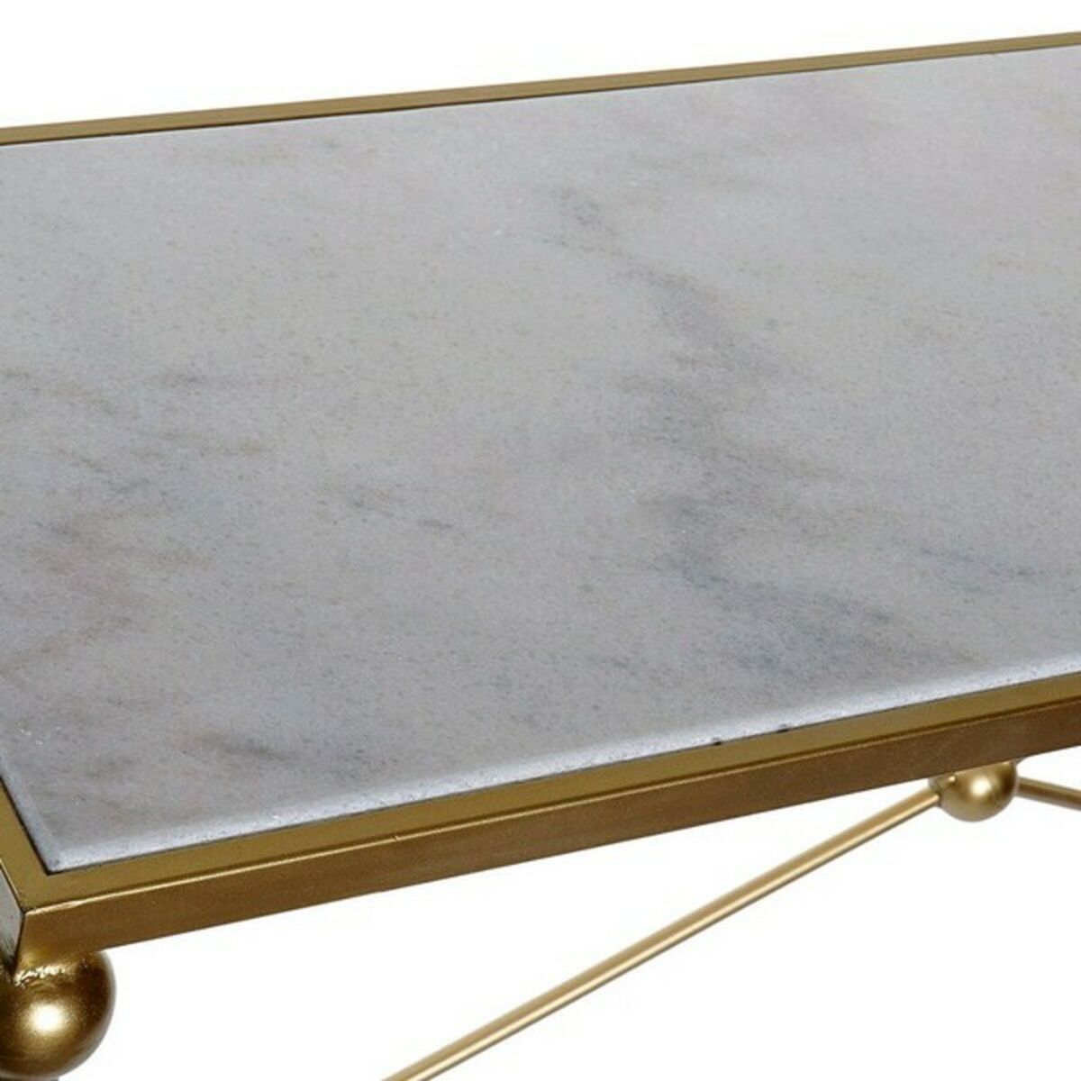 Console DKD Home Decor Dianhu Metal Marble (2 pcs) (119 x 33 x 80 cm) (98 x 73 x 26 cm)