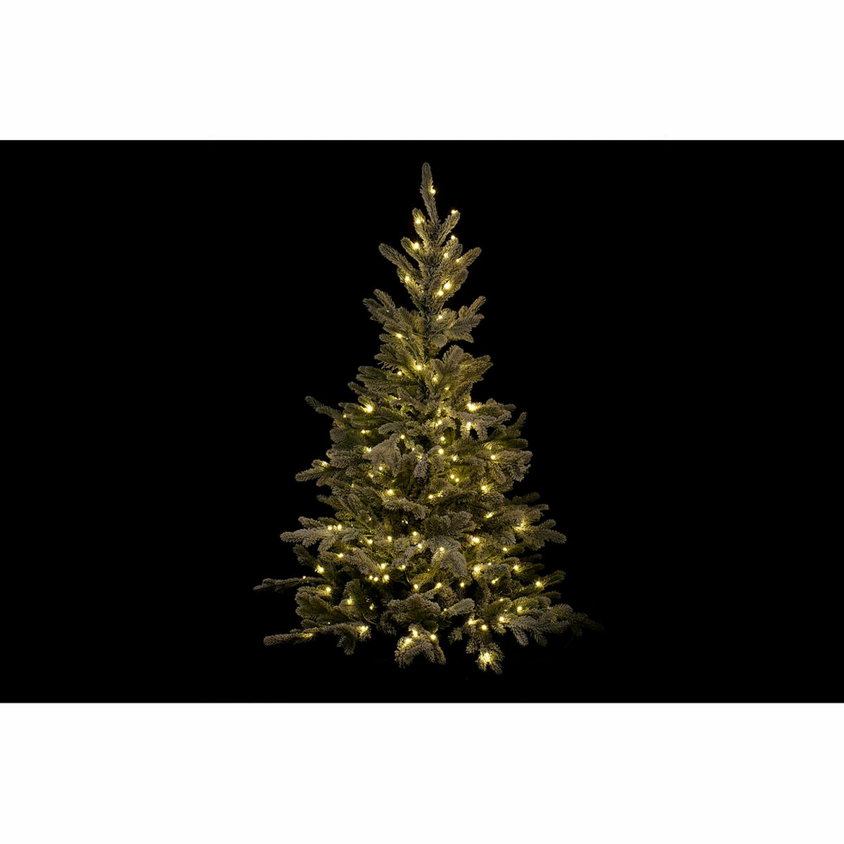 Christmas Tree DKD Home Decor Metal PVC Christmas LED Snowfall (115 x 115 x 150 cm)