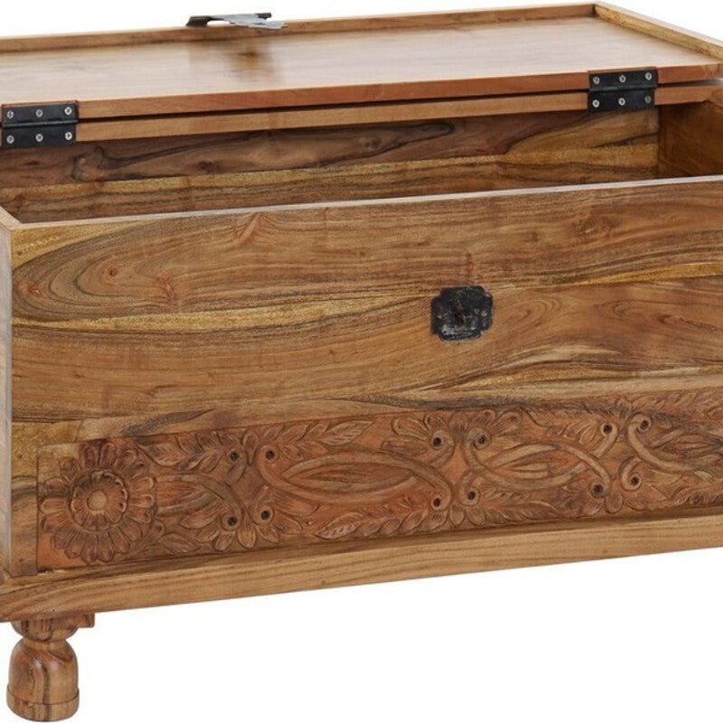 Chest DKD Home Decor Acacia (90 x 41 x 45 cm)