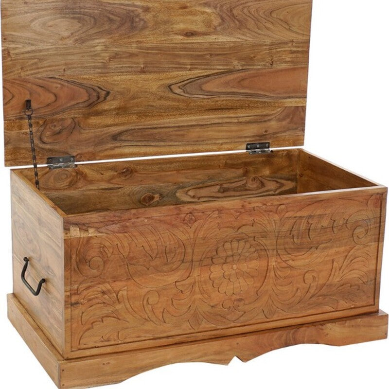 Chest DKD Home Decor Acacia (90 x 40 x 40 cm)