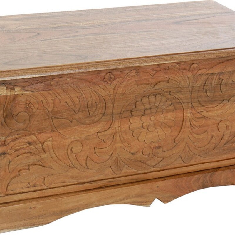 Chest DKD Home Decor Acacia (90 x 40 x 40 cm)