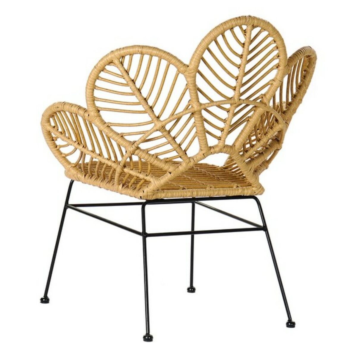 Garden chair DKD Home Decor Metal Rattan (76 x 67 x 86 cm)