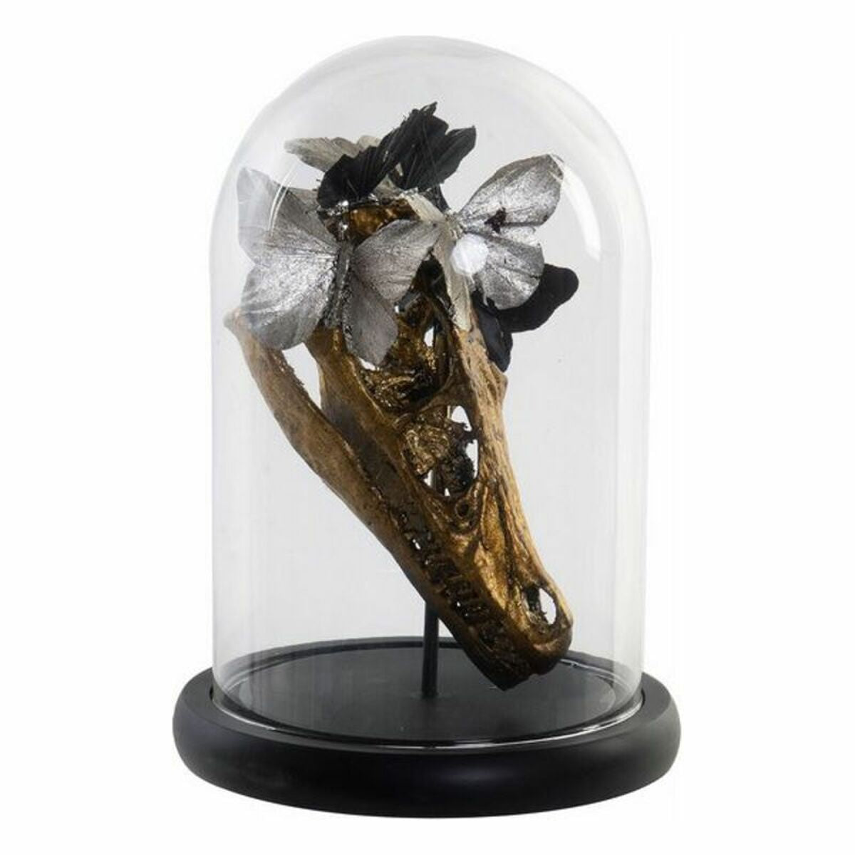 Decorative Figure DKD Home Decor Metal Resin Crystal MDF Wood Glam