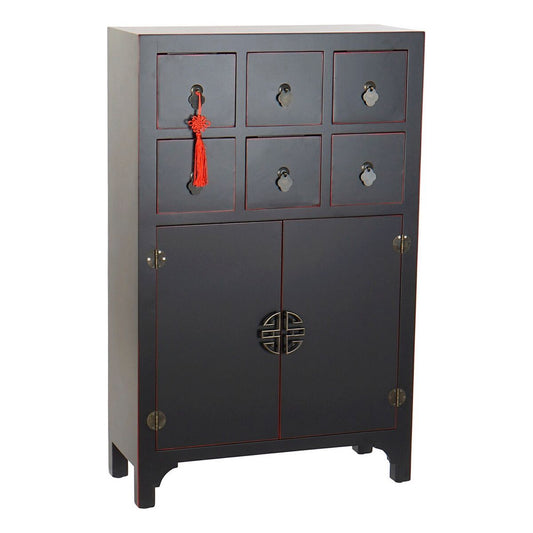 Chest of drawers DKD Home Decor Fir MDF Wood Oriental (63 x 27 x 101 cm)