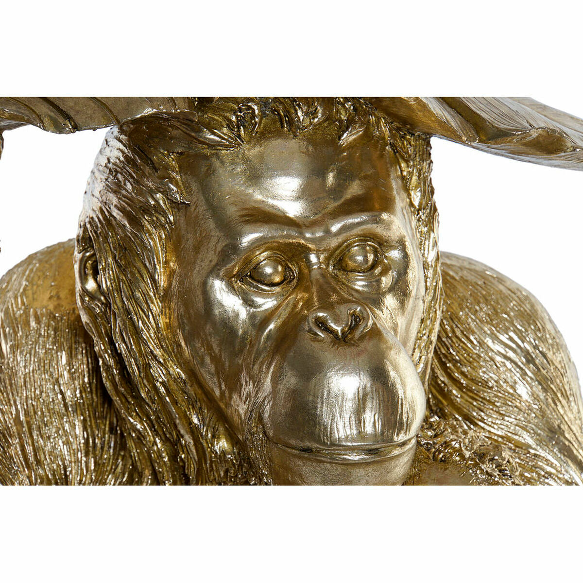 Decorative Figure DKD Home Decor RF-170825 Sheet Golden Resin (39 x 50 x 39 cm)