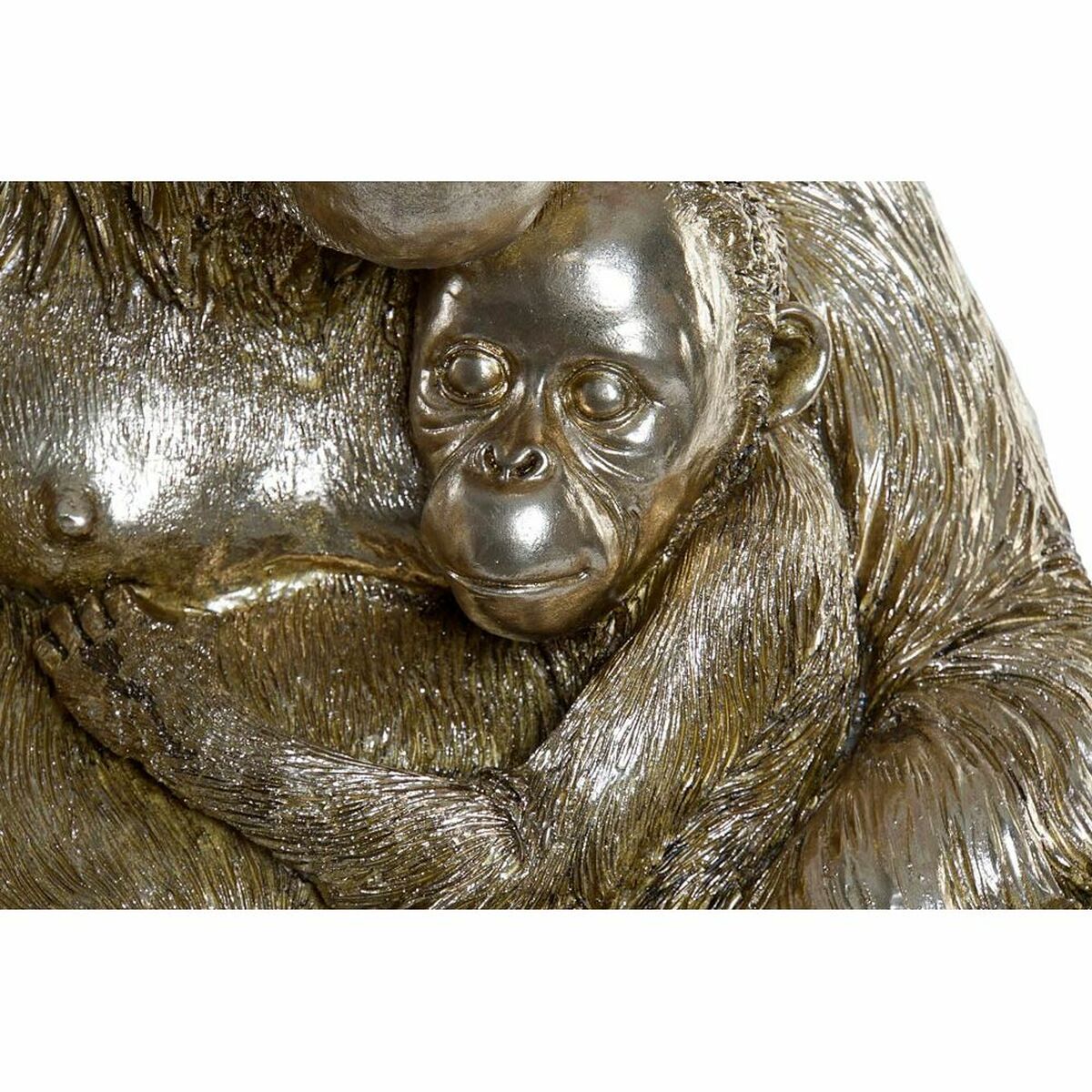 Decorative Figure DKD Home Decor RF-170825 Sheet Golden Resin (39 x 50 x 39 cm)