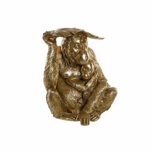 Decorative Figure DKD Home Decor RF-170825 Sheet Golden Resin (39 x 50 x 39 cm)