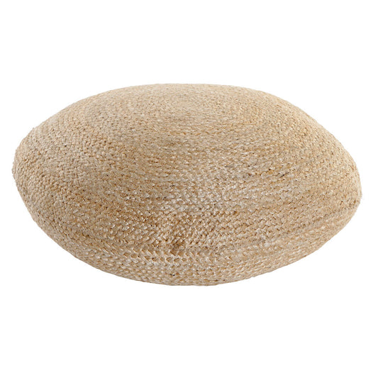 Pouffe DKD Home Decor Fibre Natural (50 x 20 x 50 cm)