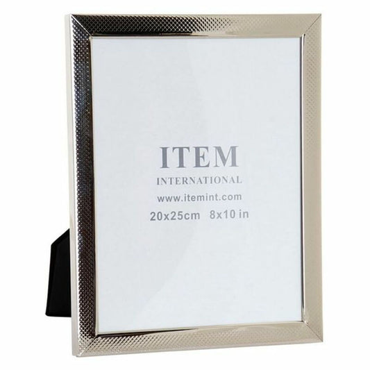 Photo frame DKD Home Decor ‎S3011550 Crystal Silver Metal Paper MDF Wood