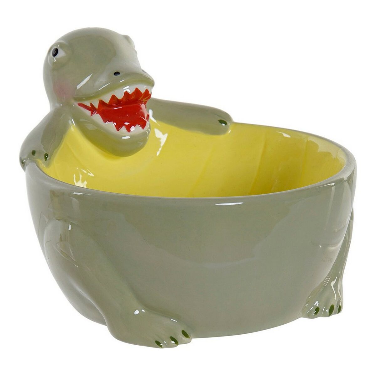 Bowl DKD Home Decor Dinosaur Dolomite (13.7 x 15.7 x 10.2 cm)