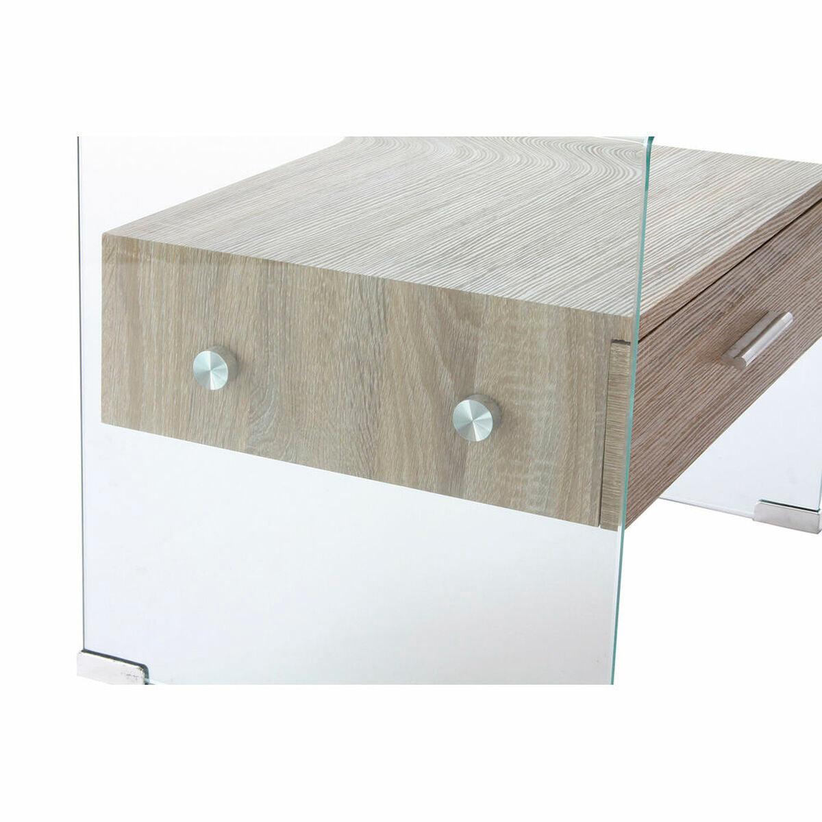 Nightstand DKD Home Decor Crystal MDF Wood (50 x 40 x 45.5 cm)