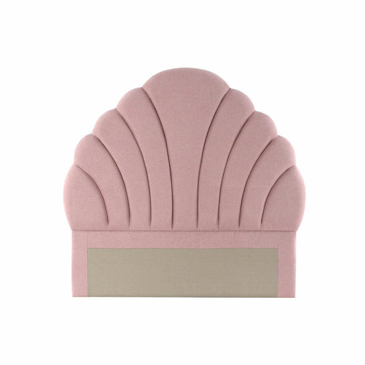 Headboard DKD Home Decor Pink Polyester MDF Wood