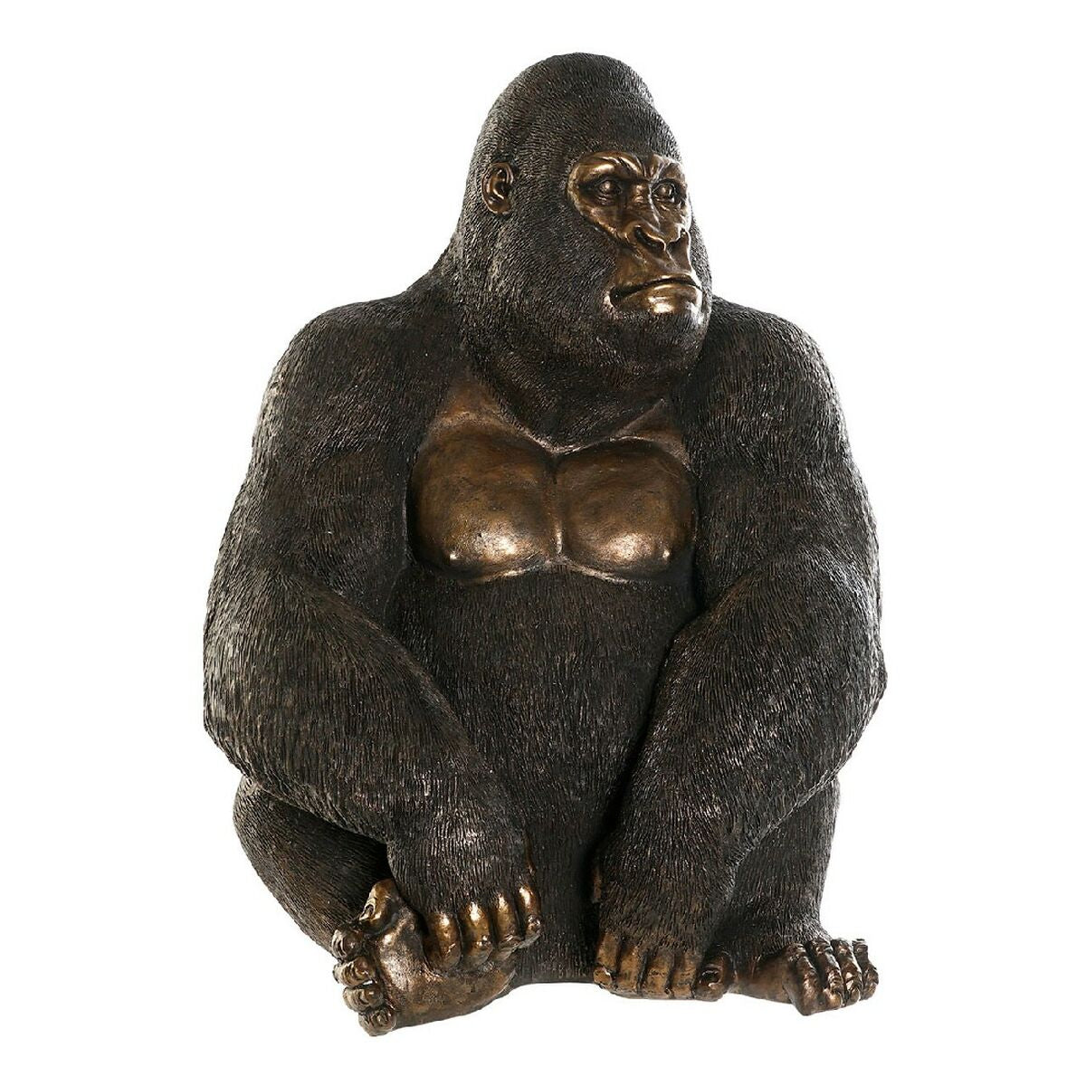 Decorative Figure DKD Home Decor Resin Gorilla (42 x 36 x 60 cm)