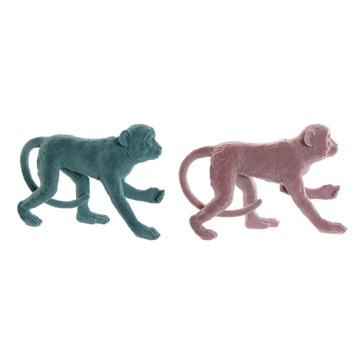 Decorative Figure DKD Home Decor Resin Monkey (2 pcs) (31 x 9.5 x 19 cm)