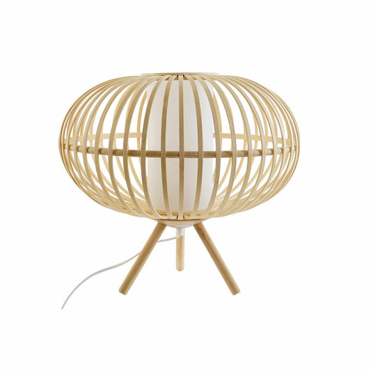 Desk Lamp DKD Home Decor Wood Bamboo 220 V 50 W (40 x 40 x 36 cm)