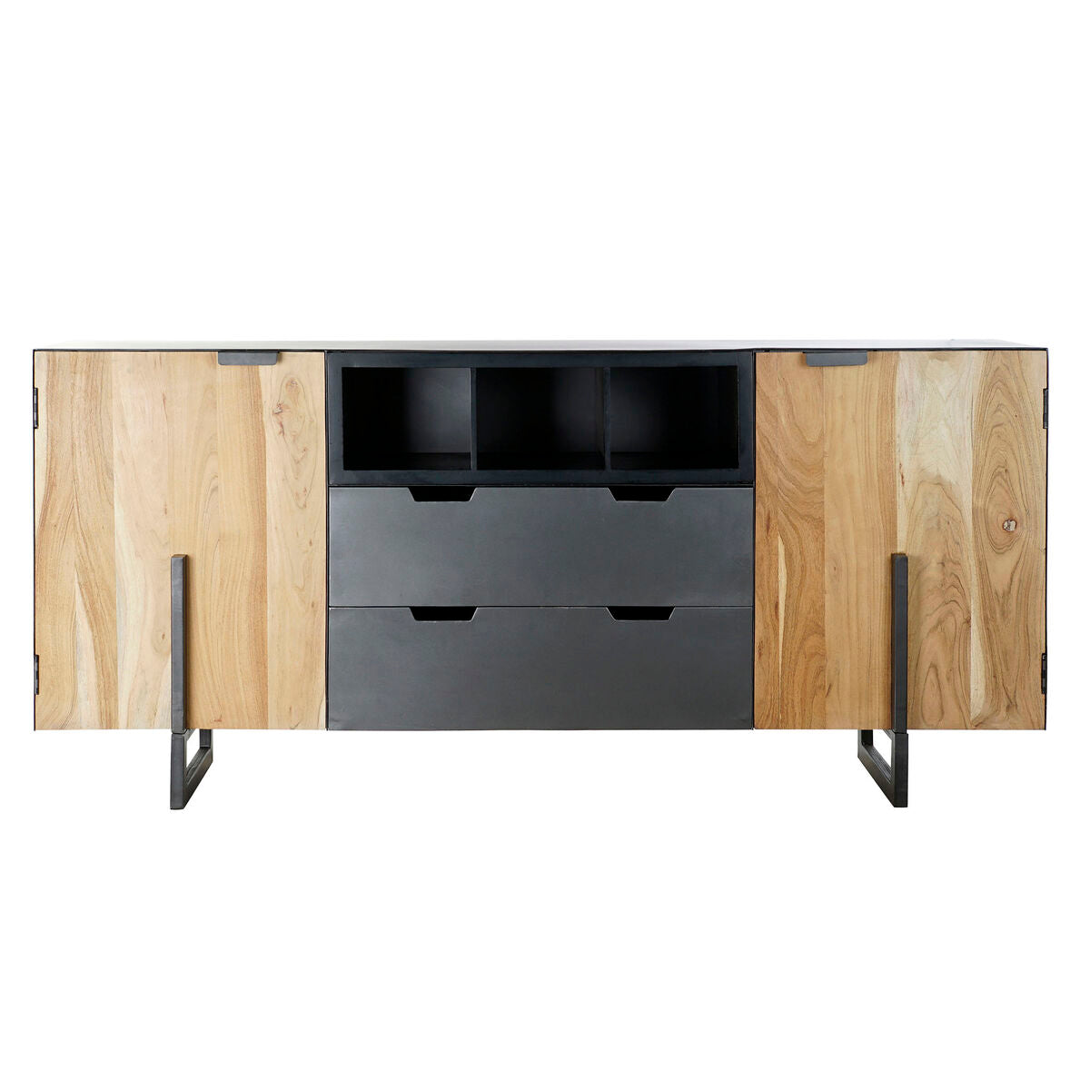 Sideboard DKD Home Decor Metal Acacia (195 x 40 x 90 cm)