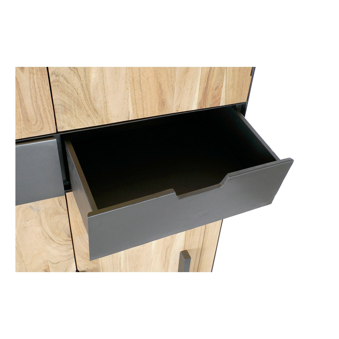 Cupboard DKD Home Decor Metal Acacia (100 x 45 x 185 cm)