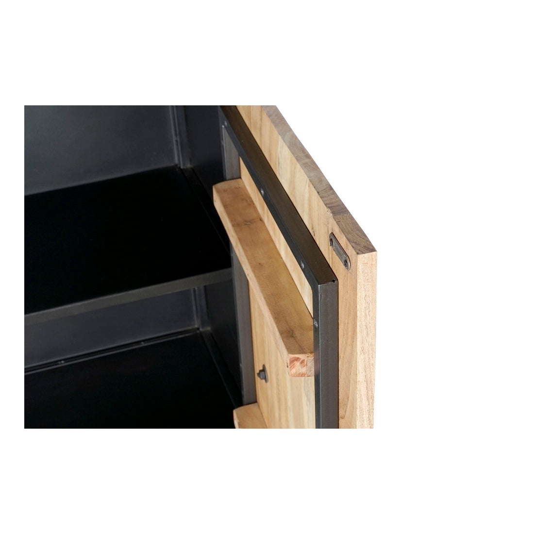 Cupboard DKD Home Decor Metal Acacia (100 x 45 x 185 cm)