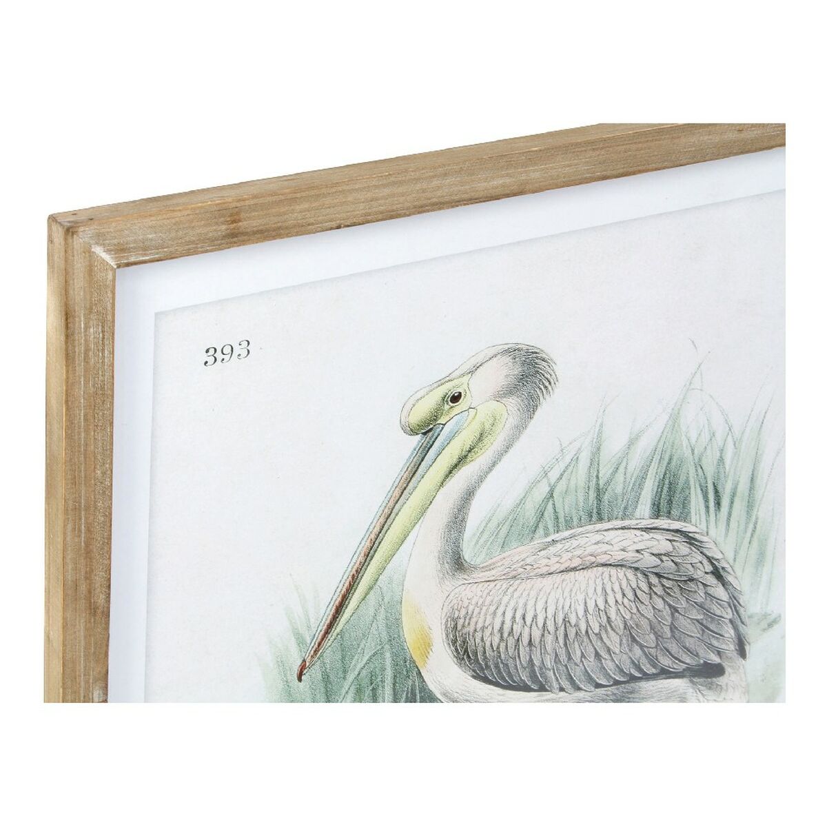 Painting DKD Home Decor Pelican Bird (2 Units) (60 x 2 x 60 cm)