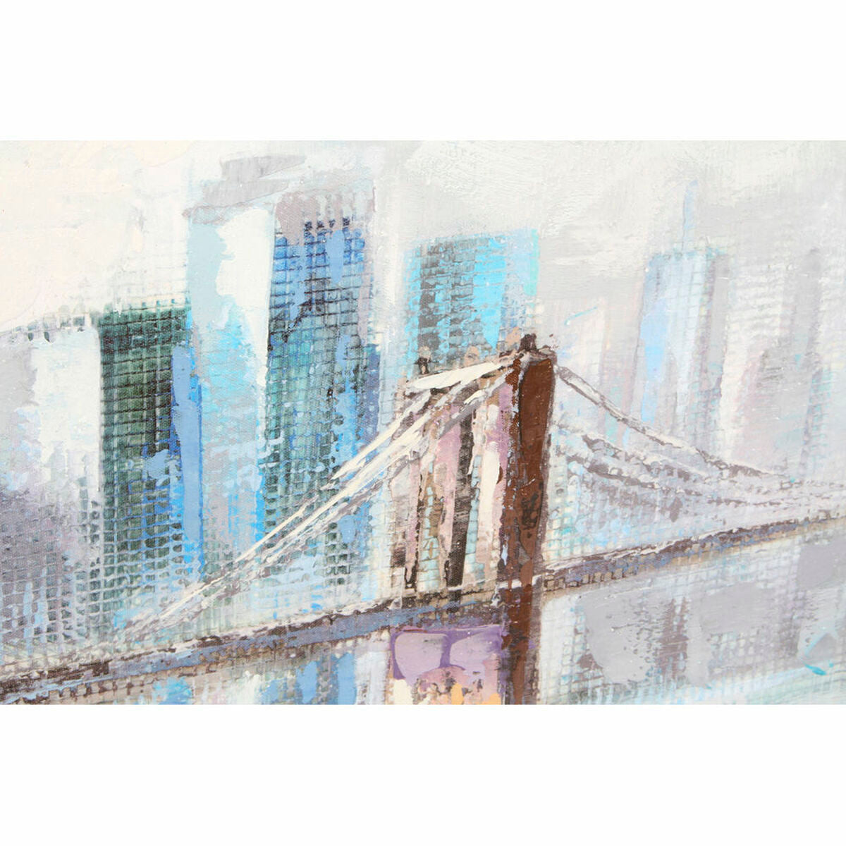 Painting DKD Home Decor New York (120 x 3 x 60 cm) (2 Units)