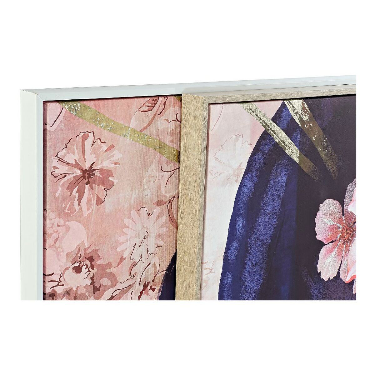 Painting DKD Home Decor CU-179961 Canvas Geisha Oriental (103,5 x 4,5 x 144 cm) (2 Units)