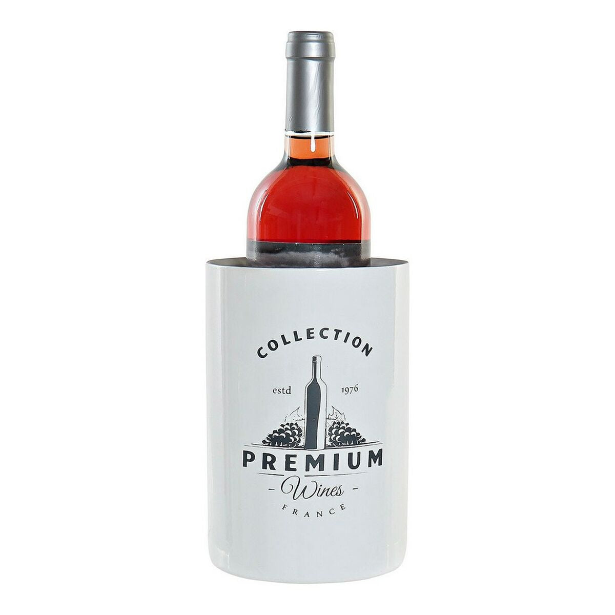 Bottle Cooler DKD Home Decor Stainless steel (12 x 12 x 18 cm)