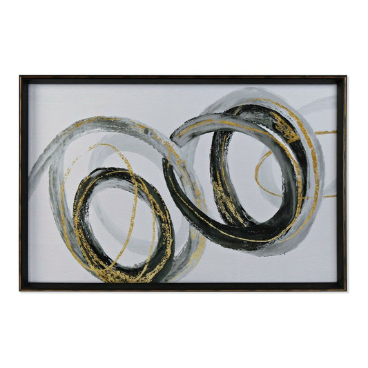 Painting DKD Home Decor CU-180434 Abstract Modern (120 x 6 x 80 cm)