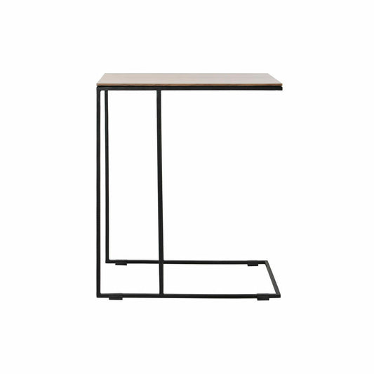 Side table DKD Home Decor Brown Black Wood Metal (50 x 30 x 61 cm)