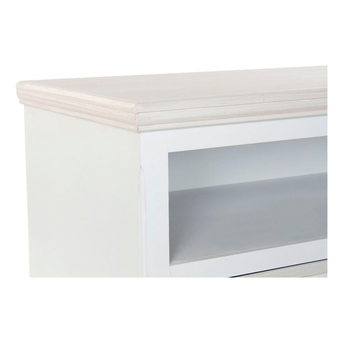 TV furniture DKD Home Decor White MDF Wood (100 x 42 x 61 cm)
