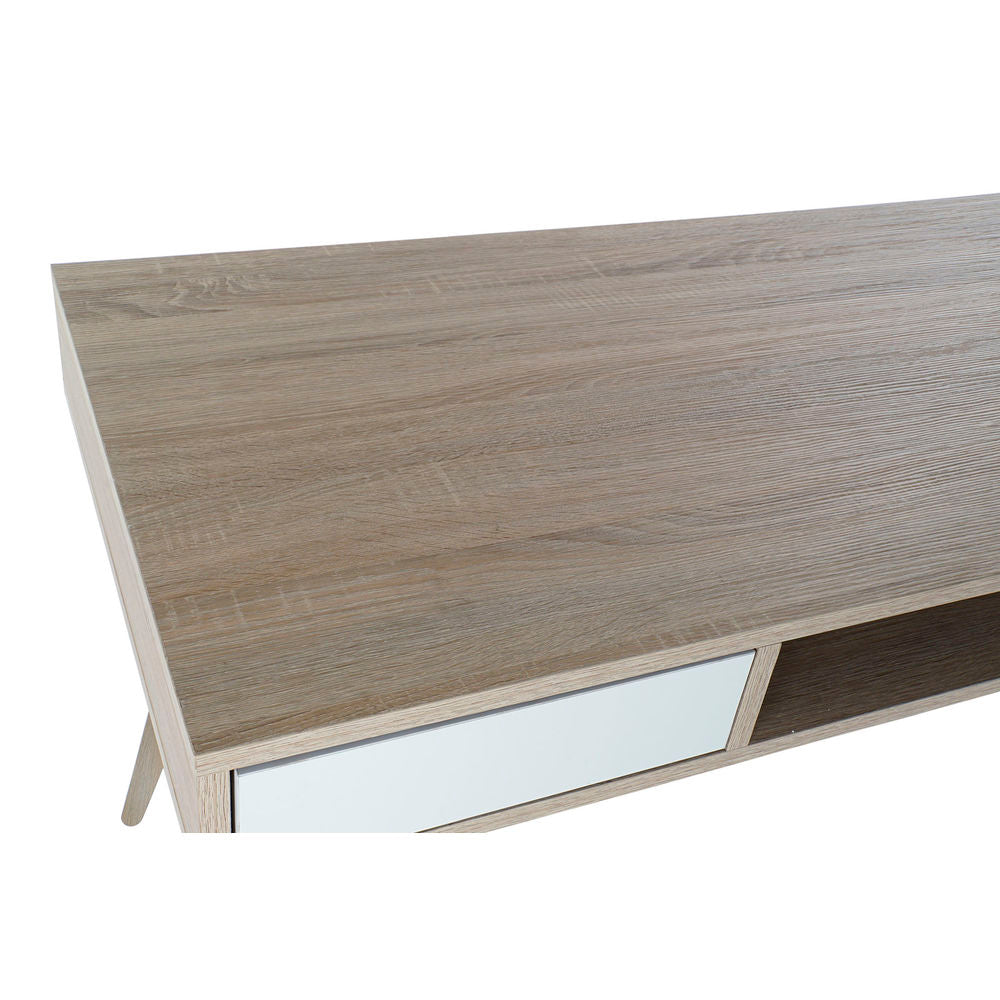 Desk DKD Home Decor White Metal MDF Wood (120 x 60 x 74.5 cm)