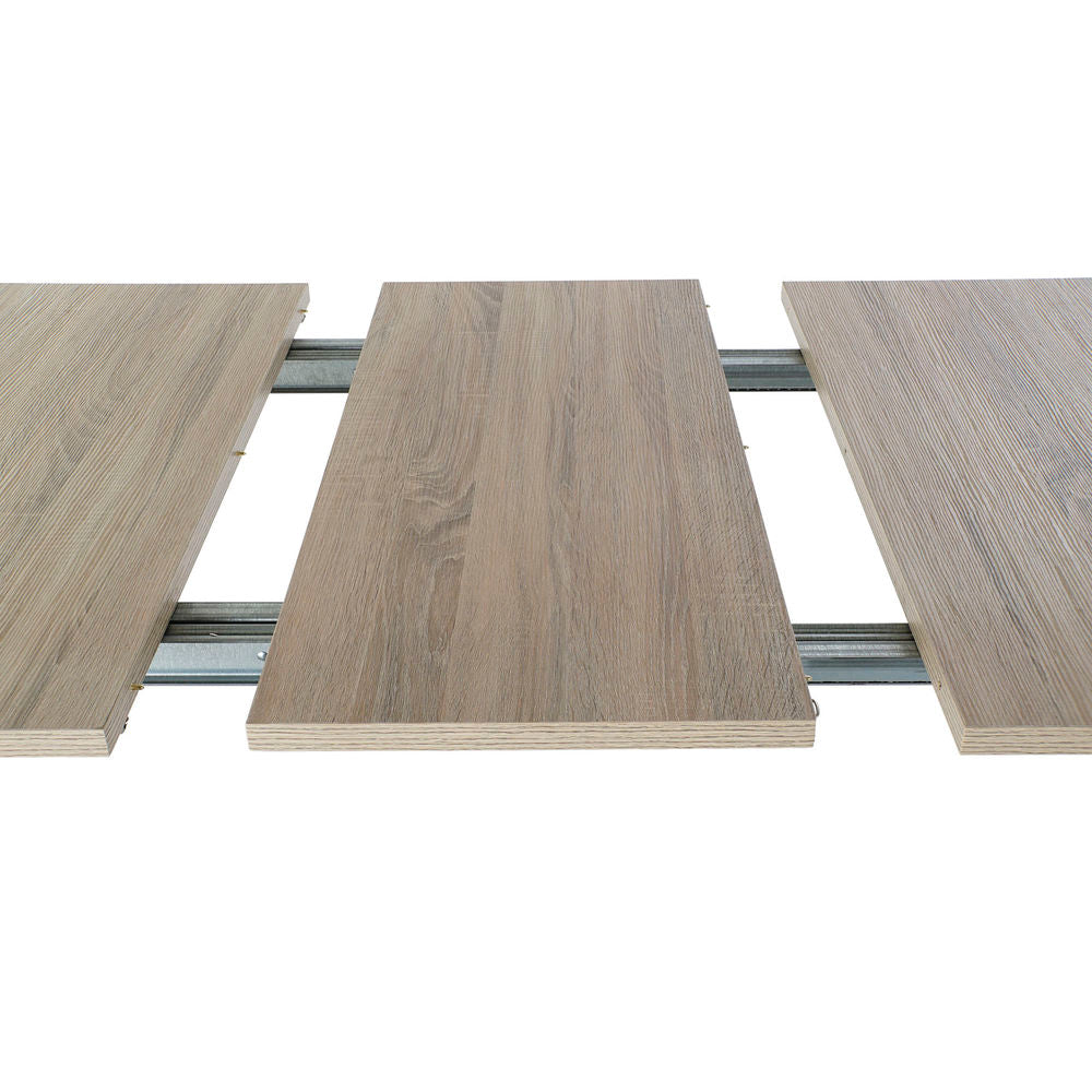 Dining Table DKD Home Decor Metal MDF Wood (160 x 90 x 76 cm) (200 x 90 x 75 cm)