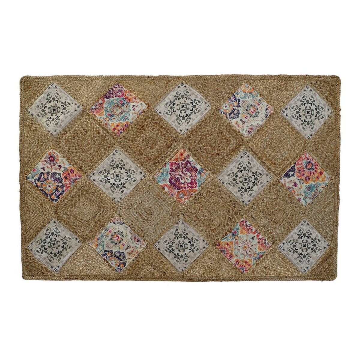 Carpet DKD Home Decor Jute Boho (160 x 230 x 0.5 cm)